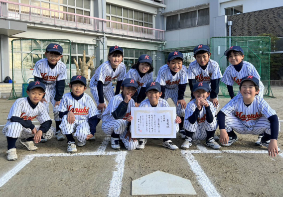 Dチーム　春日はじめての野球大会準優勝！！